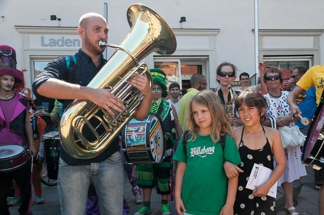 Groß und Klein genossen das erste Skappa'nabanda! 2012
