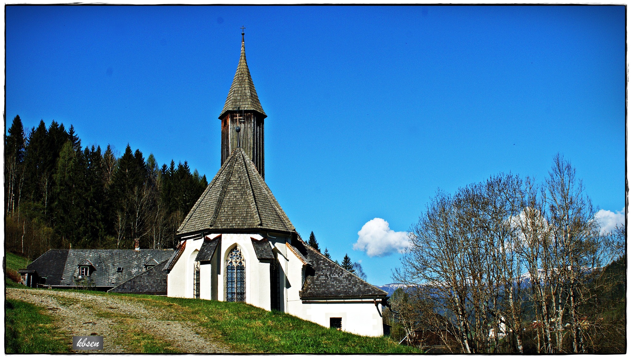 Die Filialkirche Maria Höfl in der Gemeinde Metnitz in Kärnten St. Veit
