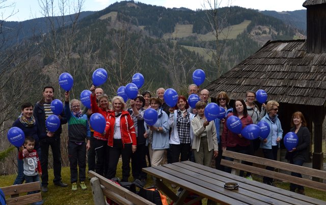 Die beiden weststeirischen Kiwanisclubs luden zur Wanderung ein. | Foto: KK