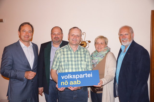 Martin Michalitsch, Gerhard Holzinger, Rienhold Ruhrhofer, Christa Zögernitz und Kurt Wittmann.