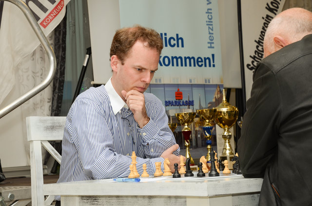 24. KOBURG OPEN - Turniersieger Harald Grötz (Schachverein Korneuburg)