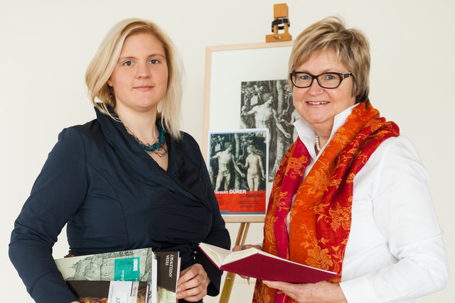 Julia Schuster und ihre Mutter Erika waren Initiatoren an der Dürer-Austellung in Gmünd | Foto: KK