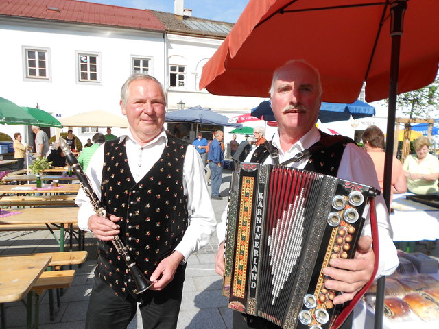 Franz Schaupp und Bert Mayr sorgten für beste musikalische Unterhaltung.