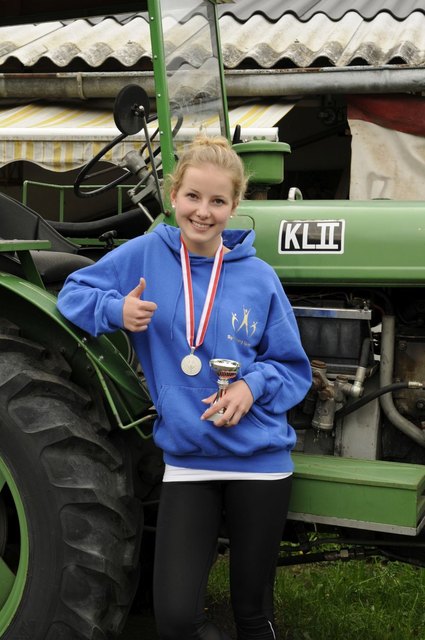 Tanja Oberegger darf sich Vizelandesmeisterin im Duathlon nennen. | Foto: RC Figaro Lienz