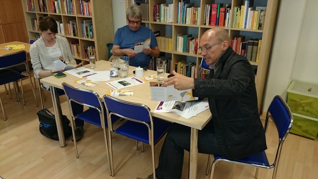 Herr Mag. Günter Brandstetter vom Amt der Oö. Landesregierung, von der Direktion für Bildung und Gesellschaft, konkret vom Referat für Erwachsenenbildung, war dieses Mal als Gast ebenfalls dabei!