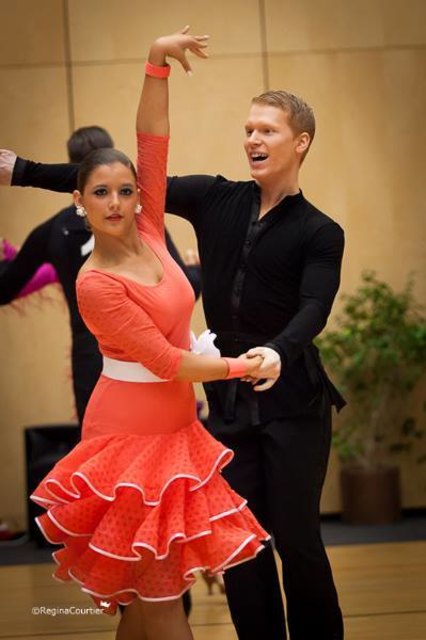 Patricia Heger und Lukas Strehn tanzten in der Steiermark auf den 4. Platz | Foto: Regina Courtier