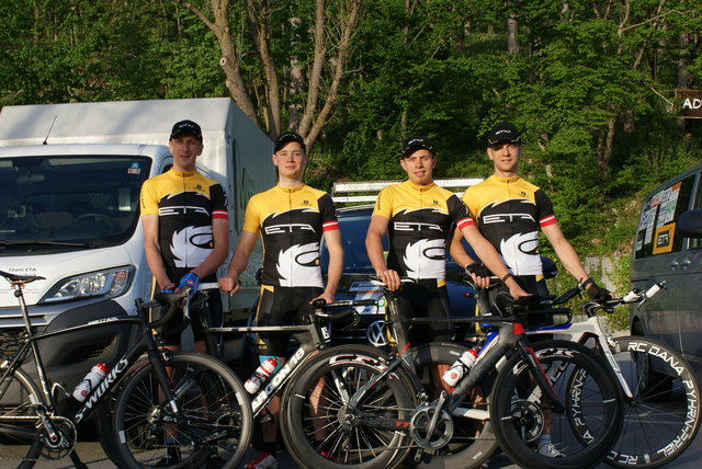 Walter Sageder (RC Dana Pyhrn Priel), Lukas Altenhofer (RC St. Agatha), Florian Strassl (RC Grieskirchen), Willi Hoffmann (RC Wiesinger Held & Francke)