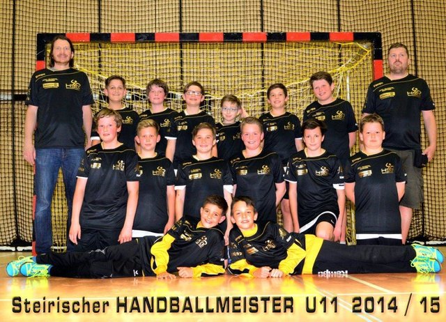 Die U-11 der HSG Bärnbach/Köflach wurde steirischer Meister. | Foto: KK