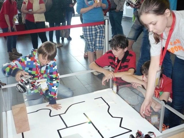 Schüler der NMS Stallhofen nahmen am RoboCupJunior in Klagenfurt teil und waren sehr erfolgreich. | Foto: KK
