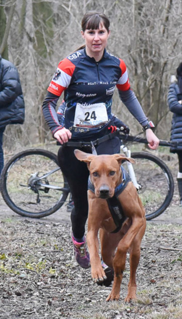 Claudia Lehner mit Arwi, © Katharina Schiffl