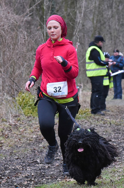 Barbara Zemann mit Tex, © Katharina Schiffl