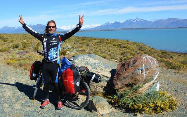 Die mittlerweile dritte und gleichzeitig herausfordernste Solo-Bike-Expedition führte Wolfsbergs Polizeichef Peter Hauser nach Patagonien | Foto: Privat