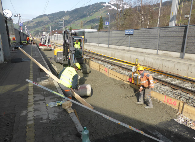 An den Gleisen im Brixental gab es über mehrere Wochen umfangreiche Arbeiten. | Foto: Foto: ÖBB