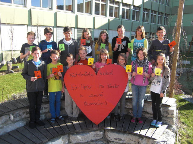 Ein Herz für Kinder in Rumänien: Schüler des Stiftsgymnasiums Admont und des BG/BRG Stainach helfen tatkräftig mit. | Foto: KK