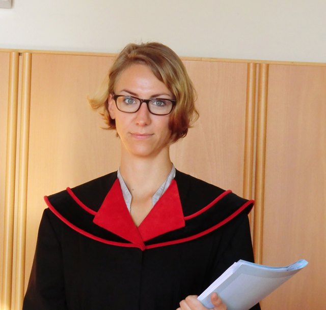 Staatsanwältin Maria Lalics brachte den Angeklagten wegen Nötigung vor Gericht.