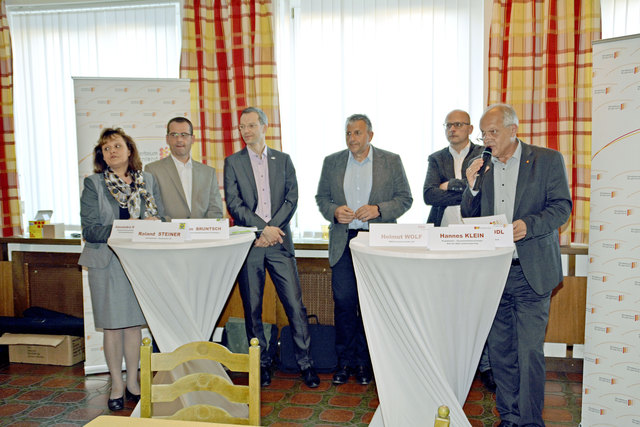 Verkehrsexperten standen bei der Info-Veranstaltung in Mattersburg Rede und Antwort.
