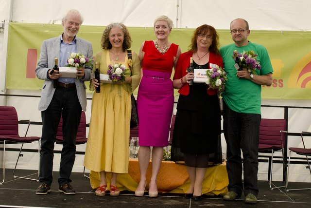 Gründercircle: Univ.Prof.Dr. Karl Garnitschnig, Maria Kapelari, Barbara Jascht, Christine Glaser, Leo Pöcksteiner | Foto: Uschi Oswald