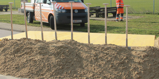 Der Siedlungsbau in der Gemeinde Neudorf bei Parndorf geht gut. Viele ziehen in Wohnungen oder Reihenhäuser.