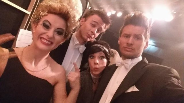 Stefan Putz (re.) aus Pinkafeld war live bei dabei und mittendrin im Geschehen | Foto: Stefan Putz