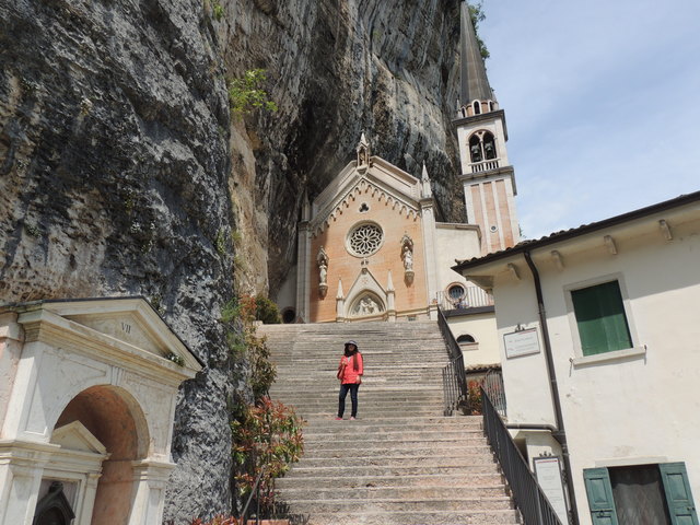 Aufstieg oben hat man ein atemberaubendes Panorama