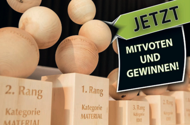 Unter allen Mitspielern des Online-Votings wird eine Zirbenschüssel mit Tiroler Köstlichkeiten verlost.