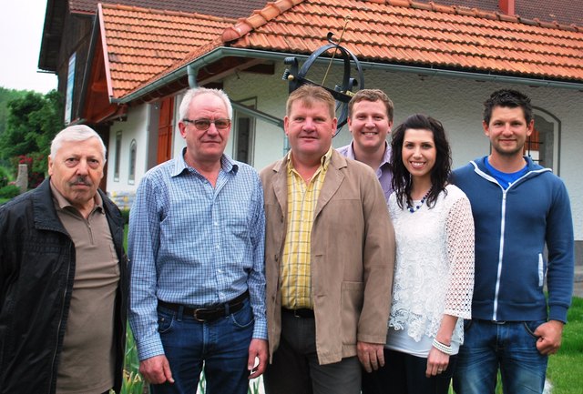 Christoph Starzengruber (3.v.li.) mit seinem SPÖ-Team in St. Willibald. | Foto: SPÖ