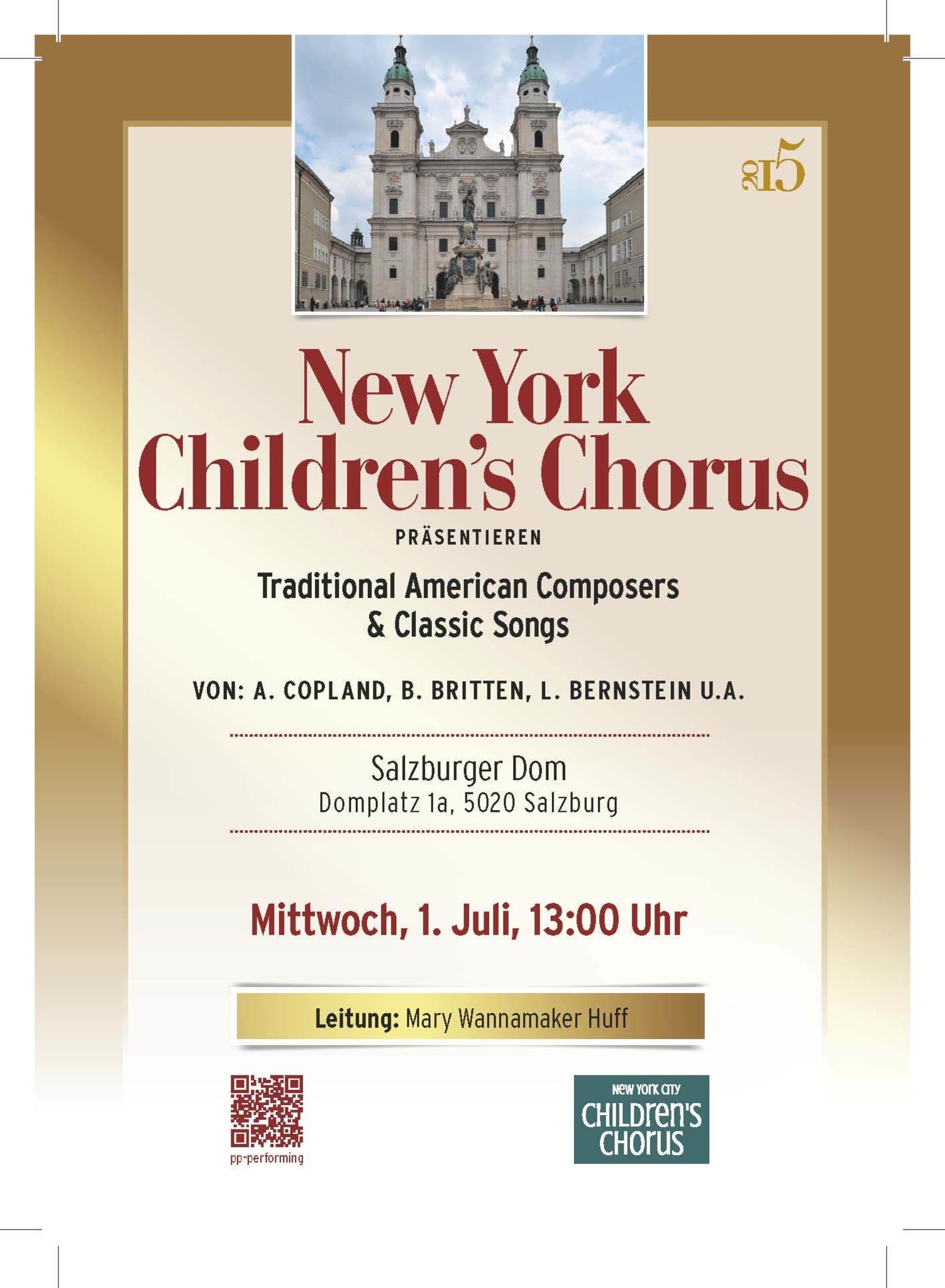 New York Children's Chorus SalzburgStadt