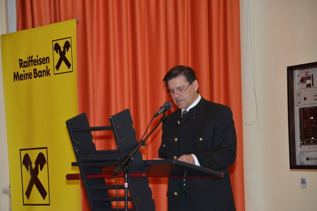 GL Direktor Georg Moitzi brachte den Jahresabschluss 2014. Fotos: Pfister