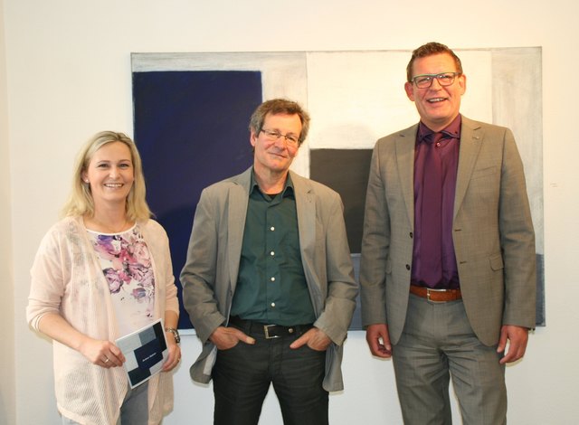 Kulturreferentin GR Sandra Friedl-Dablander, Arthur Salner, Fränk Reiter-Raika Imst