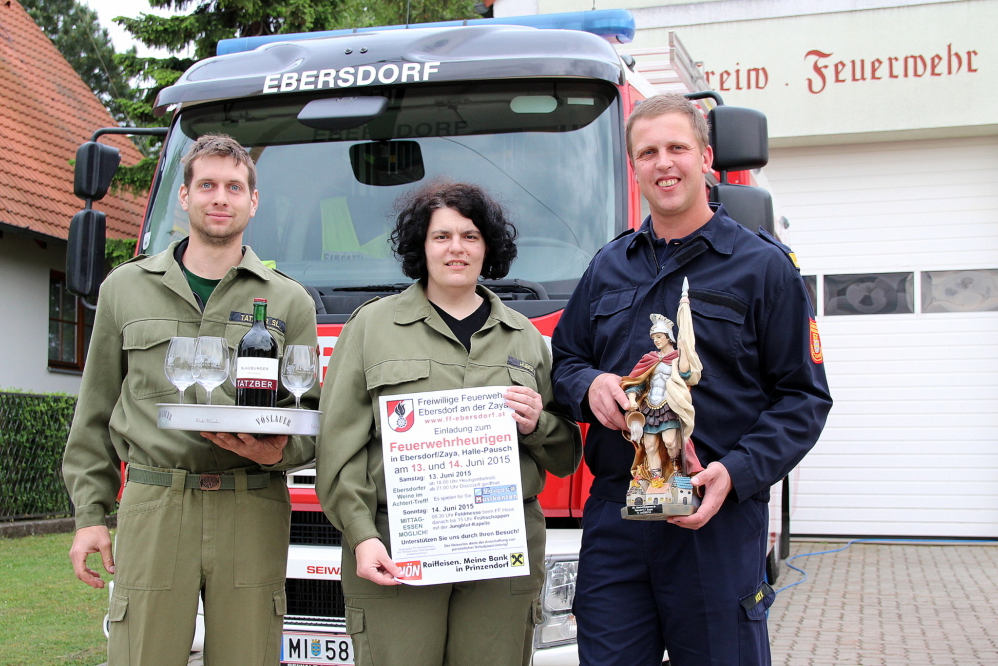 Traditioneller Feuerwehrheuriger in Ebersdorf an der Zaya Mistelbach