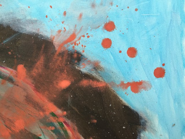„Untitled“ (Detail) von Michael Maurer, 7B, 2015 | Foto: privat
