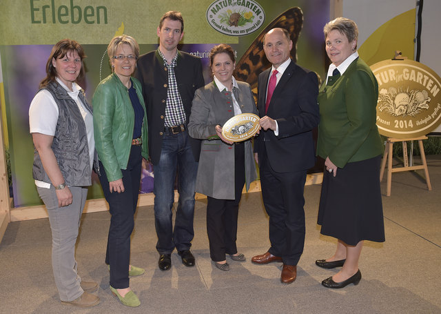 Verleihung Goldener Igel für Schaugärten in Gmünd Gmünd