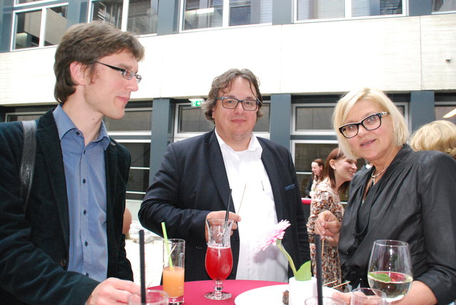 Rudolf Oberlojer, Klaus Raunegger und Madeleine Müller