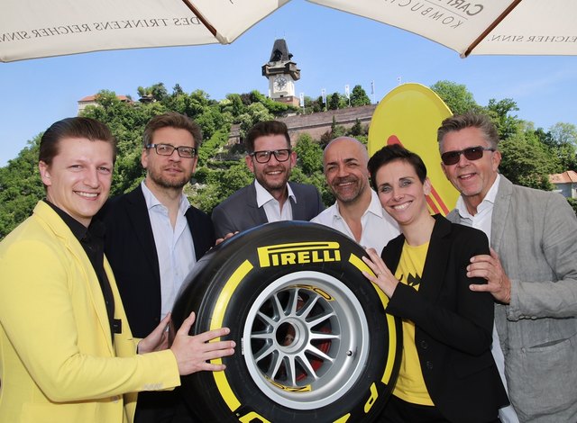 Ein Hauch von Formel 1 in Graz.