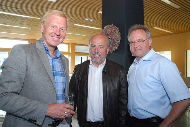Johann Oberlerchner, Oswald Marolt und Josef Huber