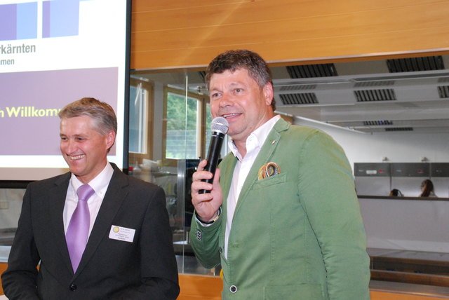 Adi Lackner und Bürgermeister Gerhard Pirih