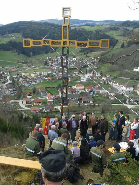 MGV Straßburg mit Chorleiter Karl Pöcher