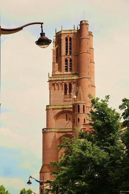 Turm der Kathedrale Sainte-Cecile dÁlbi