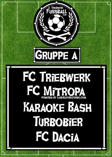 Gruppe A im fünften Triebwerk-Cup | Foto: Triebwerk
