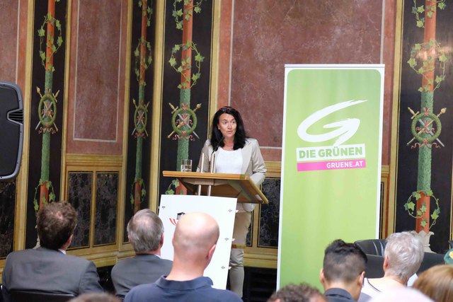 Monika Langthaler, ehemalige Abgeordnete zum Nationalrat und selbst Unternehmerin. | Foto: Burghardt