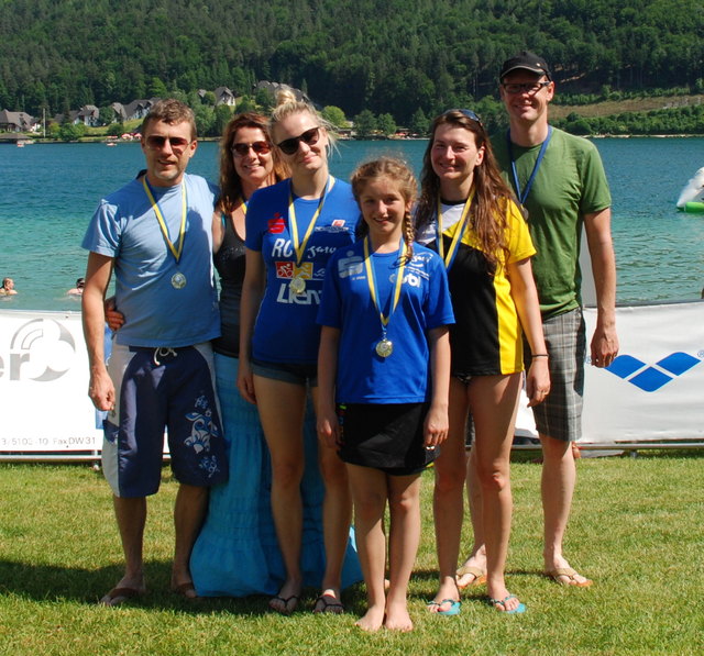Christoph und Sabine Buchberger, Chanette Rog, Marit Franz, Michaela Persáu und Ralph Mattersberger (v.l.) | Foto: Persáu