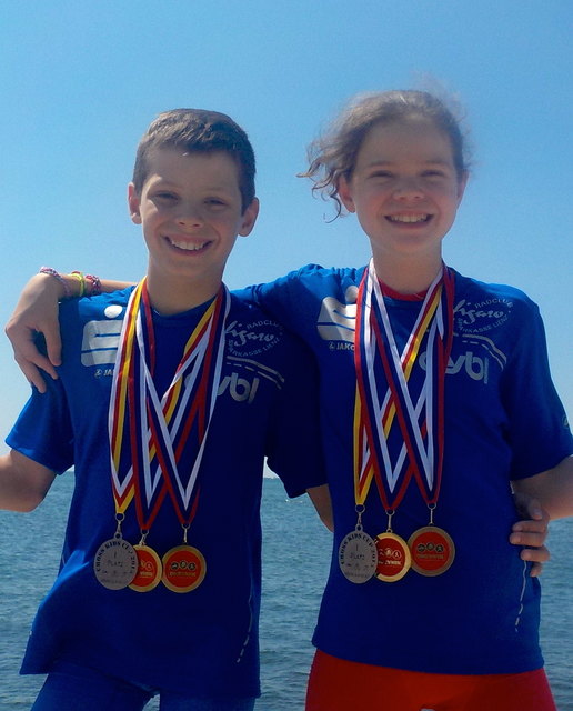 Jonas und Leonie Hauser konnten wieder mit großartigen Leistungen aufzeigen. | Foto: privat