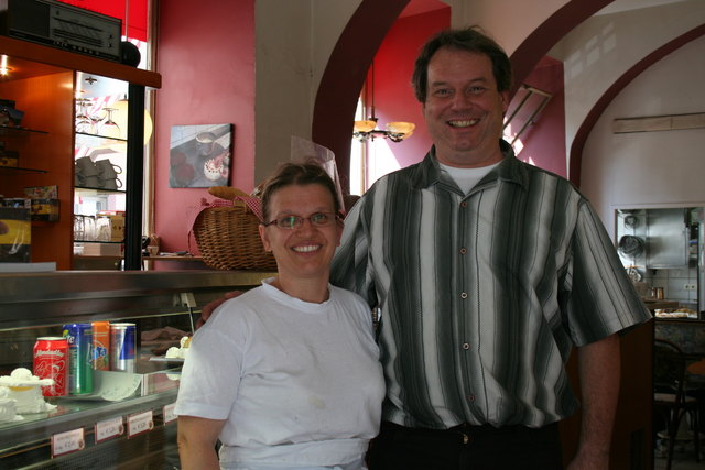 Birgit Pötzelsberger und Andreas Blocher