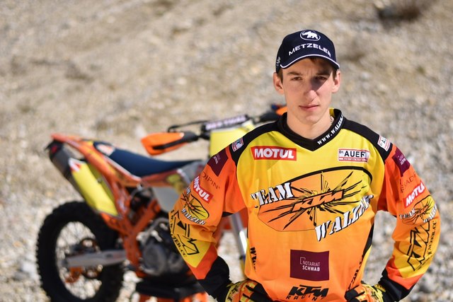 Bernhard Schöpf startet bei der Enduro-Weltmeisterschaft | Foto: Privat/ KTM-Walzer