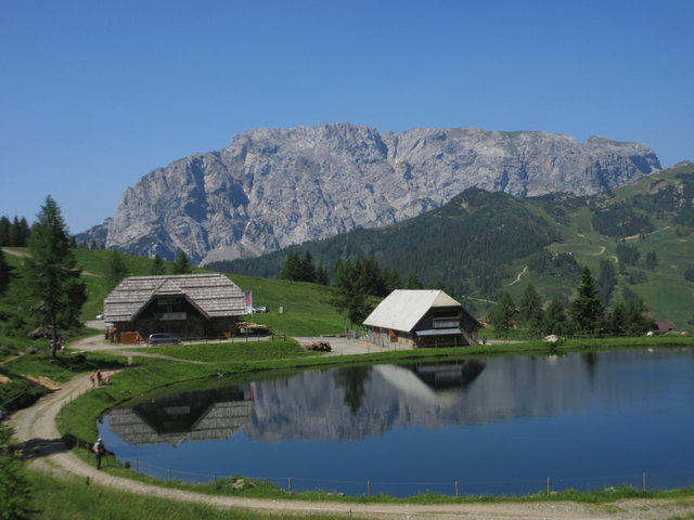 die Watschiger Alm am Naßfeld.