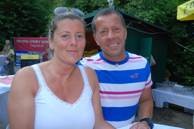 SPÖ-Stadtparteiobmann Michael Seda mit Gattin Elfriede.