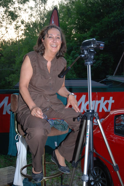 Renate Hiermaier nahm die ganze Premierenvorstellung auf Video auf.