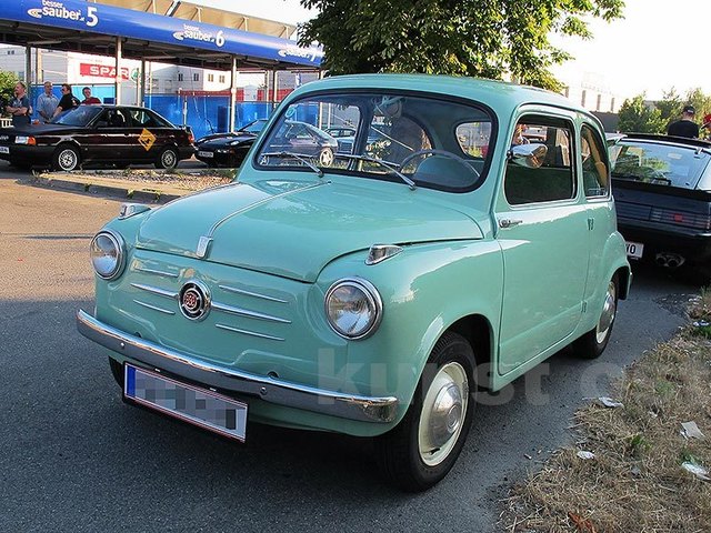 Der Steyr-Fiat 600 war der eigentlich erste breit erschwingliche "Volkswagen" Österreichs.