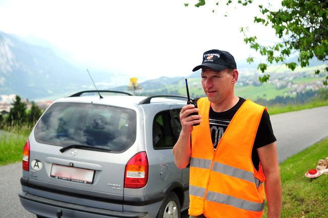 Josef Holzknecht und seine Kameraden sind zur Stelle, damit diejenigen, die fahren dürfen, auch freie Fahrt haben.