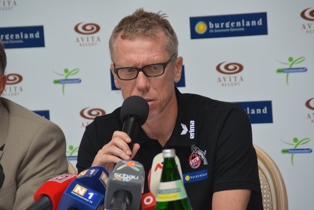 Peter Stöger kommt erneut mit dem 1. FC Köln.